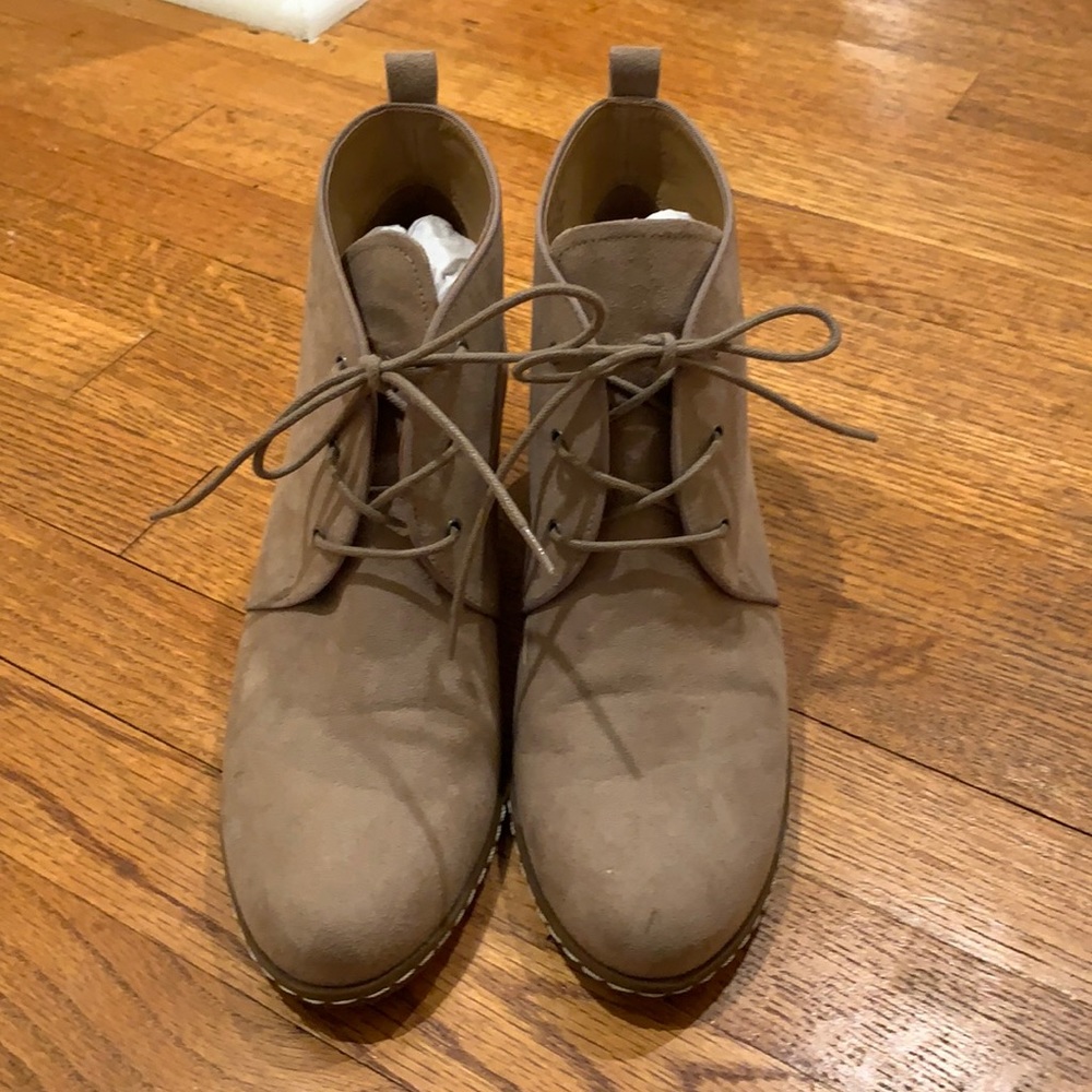 Franco Sarto wedge booties
